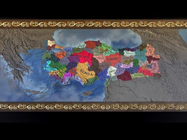 Europa Universalis 4 AI Timelapse - Turkey Universalis: Beta Mod 1939-4000