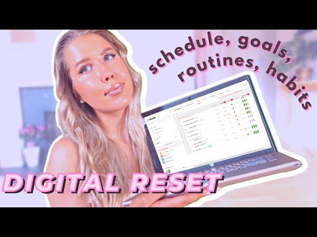 Getting My Life Together in 3 Days  Productive Digital Reset Routine