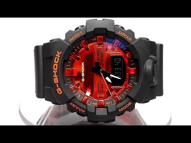 Casio G-Shock GA-800BR-1A watch video 2019