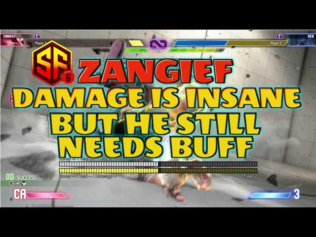 SF6  ZANGIEF  THAT'S A LOT OF DAMAGE - STREET FIGHTER 6