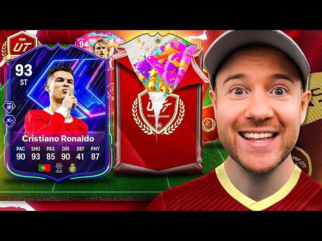 This Pack WAS Broken... FUT Birthday Champs w/ Flashback Ronaldo SBC!