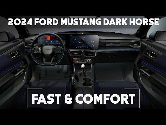 2024 Ford Mustang Dark Horse Interior Review