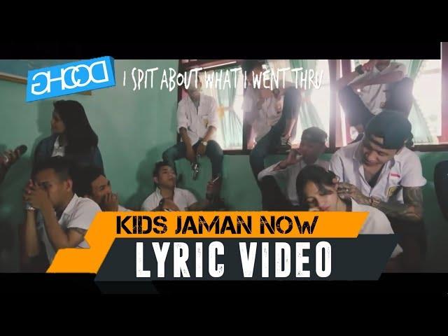 ECKO SHOW - KIDS JAMAN NOW ( Official Lyric Video )