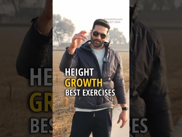  HEIGHT GROWTH! Best Exercises!! #heightgrowth #heightincrease