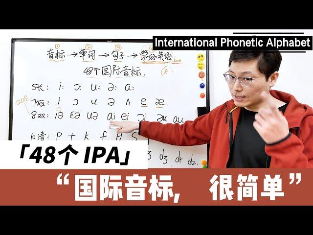 48个国际音标很简单, IPA