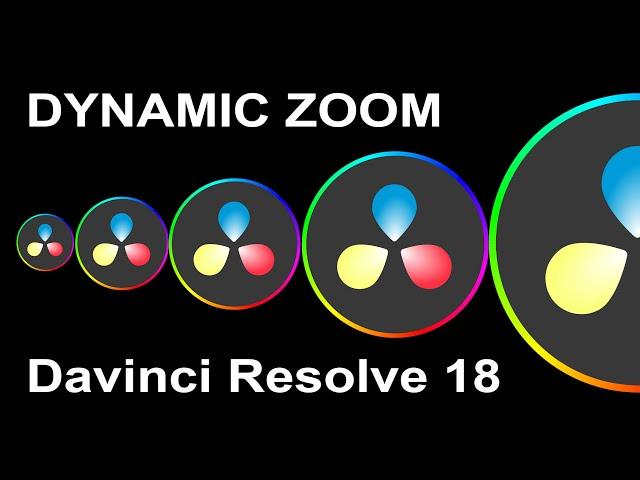 Davinci Resolve 18 Dynamic Zoom Tutorial