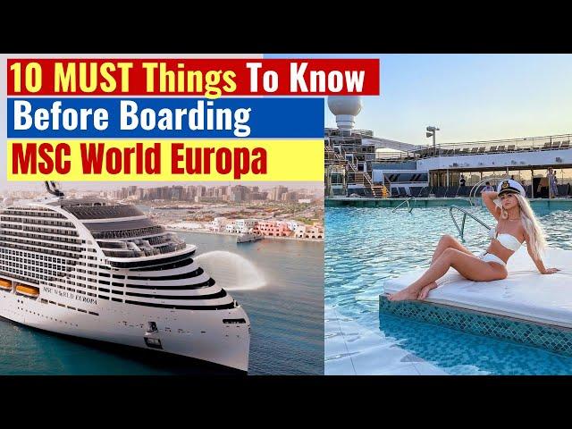 MSC World Europa (Features And Overview)