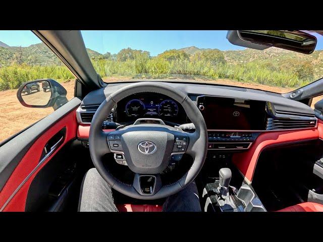 2025 Toyota Camry XSE AWD - POV Driving Impressions