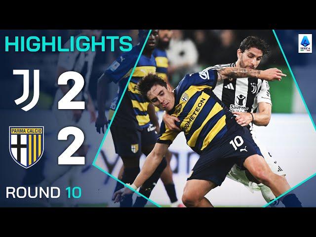 JUVENTUS-PARMA 2-2 | HIGHLIGHTS | Bianconeri pegged back in four-goal thriller | Serie A 2024/25