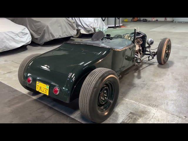 1929 Ford Flathead Track T Start up and Walk around