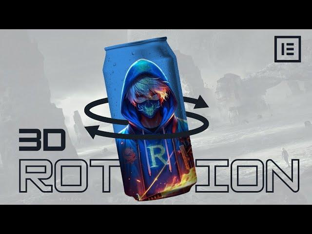 Amazing 3D Rotation Effect Using Elementor | Step-by-Step Tutorial | Elementor Master