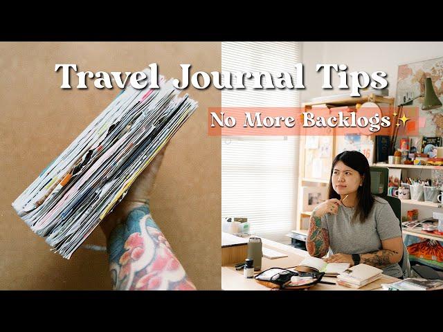 Ultimate Guide to Travel Journaling: TIPS & NO BACKLOGS | Janethecrazy