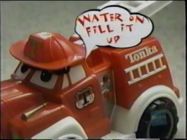 Tonka  - Chuck My Talking Fire Truck Commercial  - Hasbro (2000)