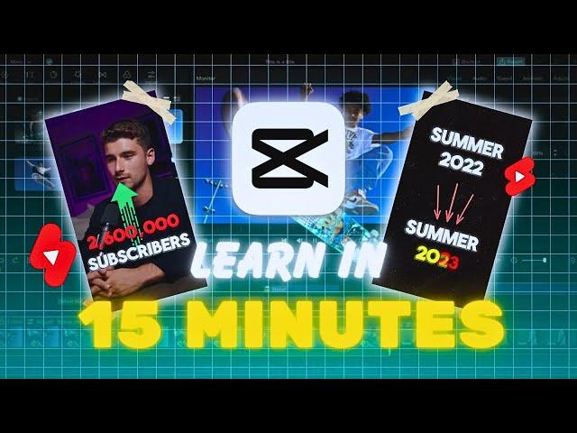  Learn CAPCUT PC in 15 MINS ( Masterclass ) | Capcut PC Video Editing Tutorial for Beginners 2024