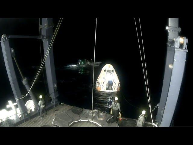 Landing in the sea: “Polaris Dawn” crew back on Earth