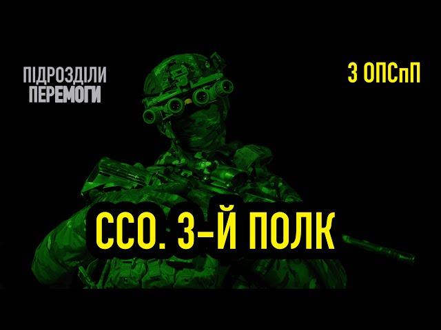 3 полк ССО: робота в тилу ворога, рух опору, знищені штаби • Підрозділи перемоги • Ukraïner