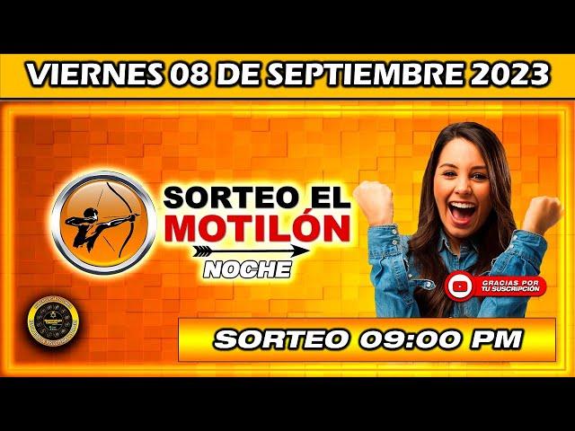 Resultado de EL MOTILON NOCHE del VIERNES 08 DE SEPTIEMBRE del 2023 #chance #motilonnoche