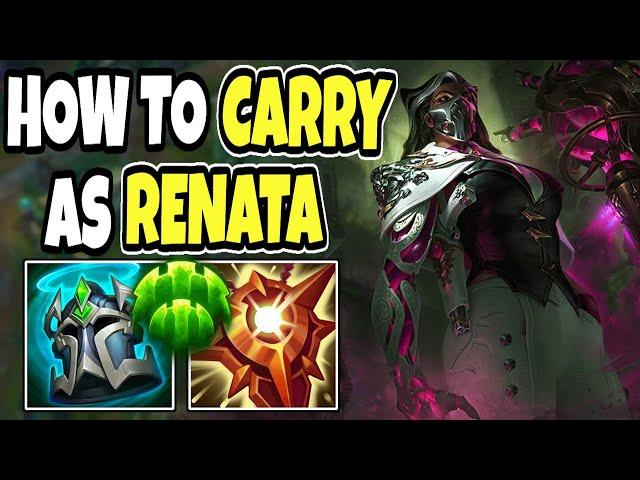 Challenger Renata shows you how to carry games - Renata support - 14.19 league of legends