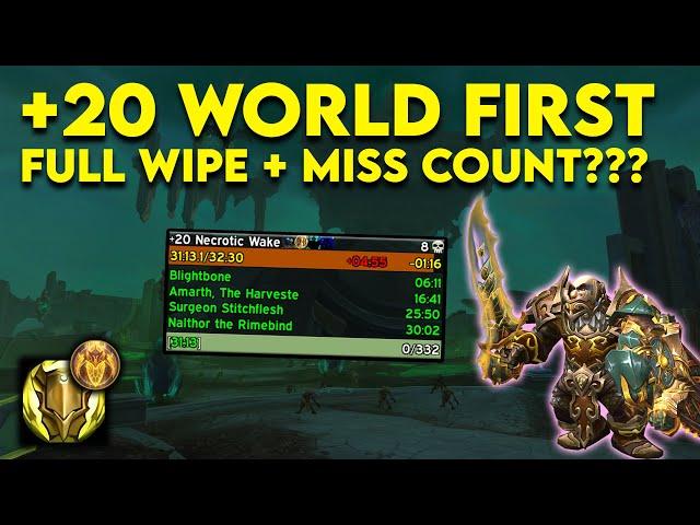 +20 The Necrotic Wake | Prot Paladin PoV | World of Warcraft 11.0.7 WoW