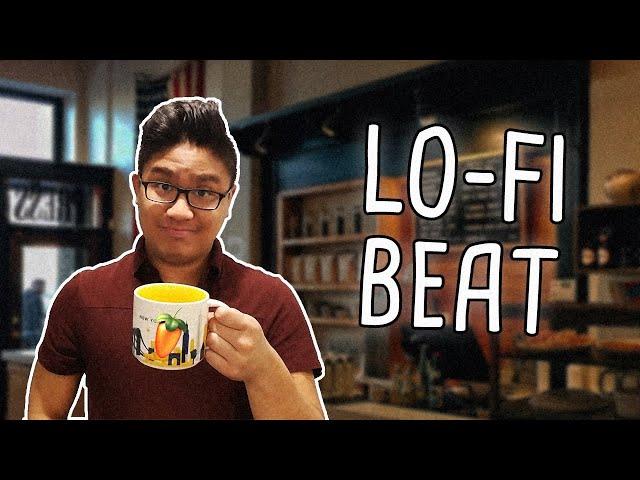 MAKING THE CHILLEST LOFI BEAT AT A COFFEE SHOP!