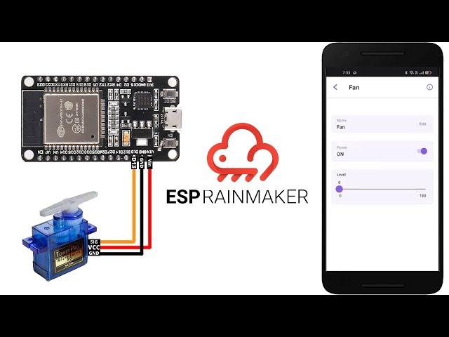 How to Control a Servo Motor with ESP32 and ESP Rainmaker - Step by Step Tutorial