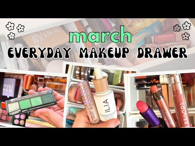 Refreshing My Everyday Makeup Drawer For SPRING!  [Shop My Stash March 2023]