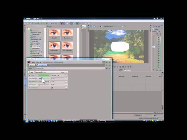 Sony Vegas chroma key problem! HELP! (solved check description)