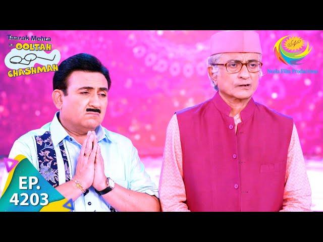 Residents Give A Public Apology | Taarak Mehta Ka Chashmah | Full Episode 4203 | 30 Sep 2024