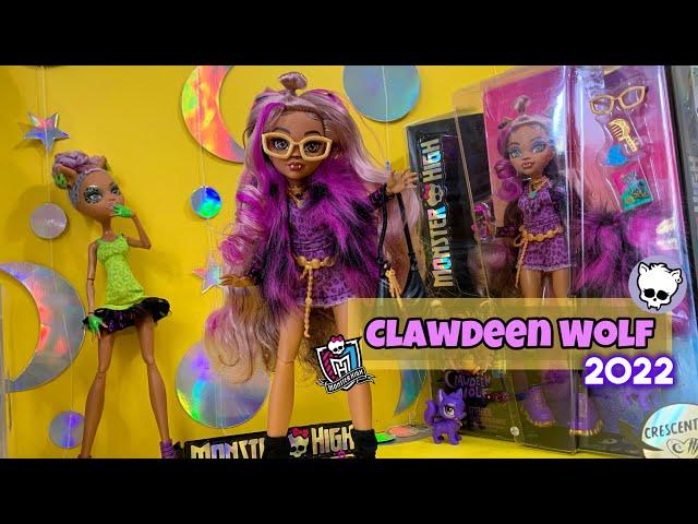 New Monster High G3 doll - Clawdeen Wolf / Обзор новой куклы монстер хай Клодин Вульф 2022