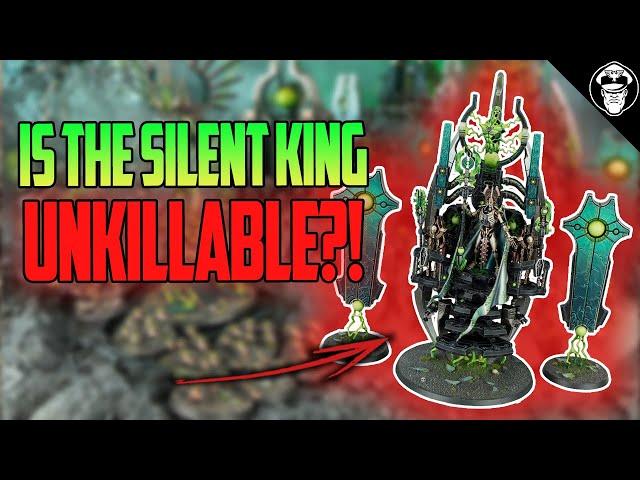 Is the Silent King Literally UNKILLABLE in Starshatter Arsenal!?  | Warhammer 40,000