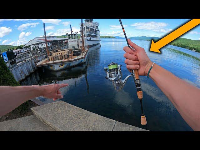 Ultralight Fishing For Whatever Bites In Lake George New York!