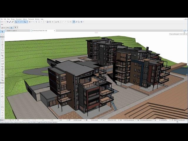 Collision Detection in ARCHICAD 21 - Between Concrete and Steel Structural Elements