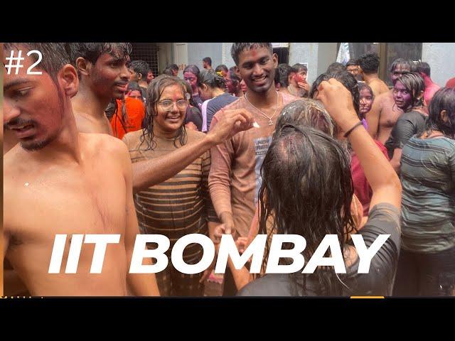 #2 How IITians Celebrate Holi  ! | IIT Bombay Holi Vlog | Colours in Campus