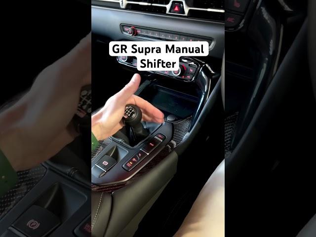 2023 Toyota Supra Manual Shifter 