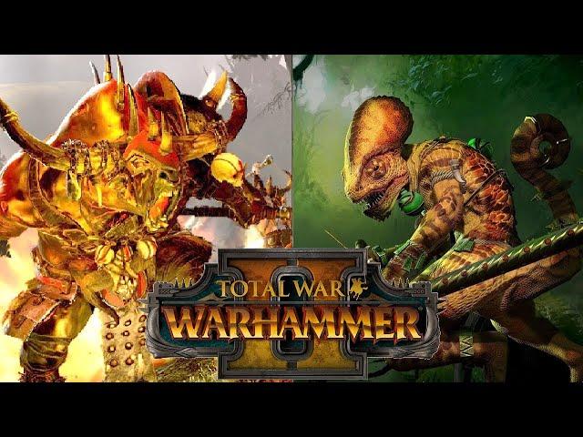  Племя Грозных Рогов VS Призраки Пауакса  Total War Warhammer 2 ​ кампания один на один.#2