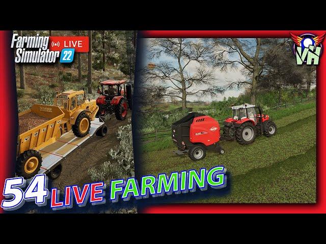 Live Farming #54 | Farming Simulator 22 - The Old Stream Farm