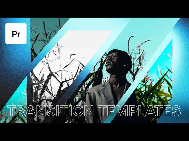 How To Use Motion Array Premiere Pro Template Transitions - Template Transition Tutorial