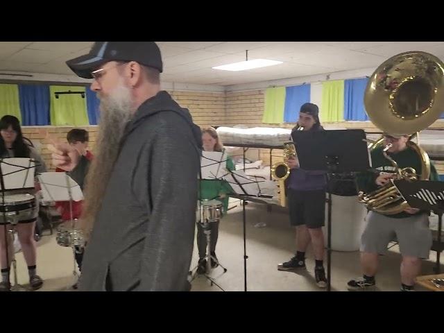 Percussion workshop 2024 - Licking County 4H Band - The First Night