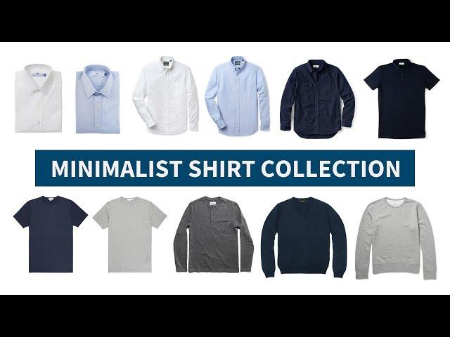 Minimalist Shirt Collection // Versatile & Interchangeable