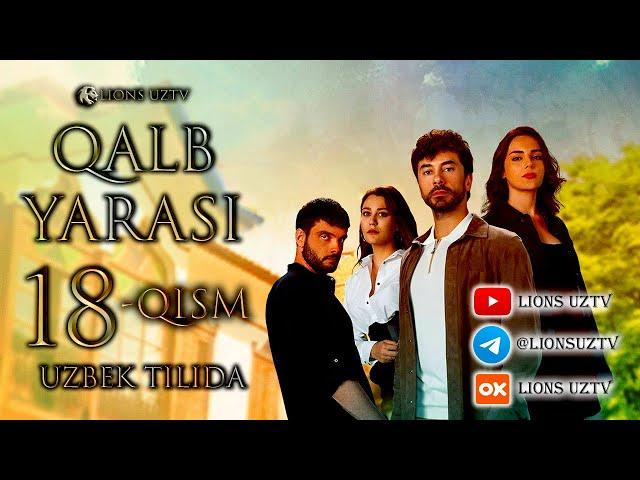 QALB YARASI 18 QISM UZBEK TILIDA HD FORMATDA | КАЛБ ЯРАСИ 18 КИСМ УЗБЕК ТИЛИДА  @atv