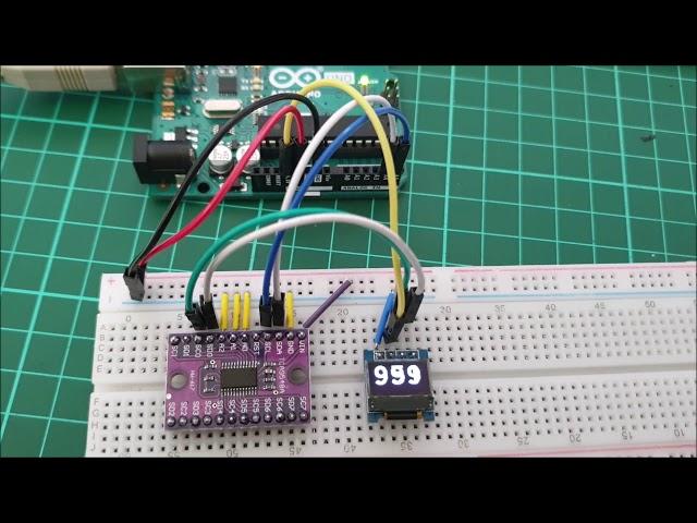 Using Arduino, TCA9548A and I2C OLED