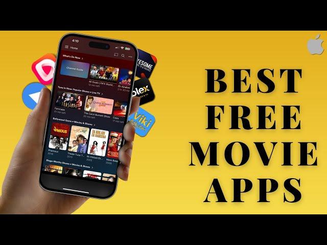 Top 5 FREE Movie Apps for iPhone 2024 | Stream & Download Unlimited Movies!