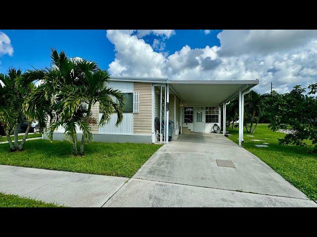 For sale 4019 Mockingbird, Boynton Beach, Florida Tropical Breeze Mobile Home Park