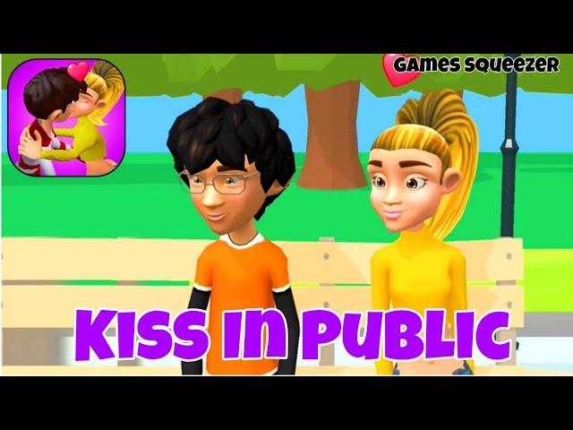 Kiss In Public Walkthrough Gameplay All Level 1-30 | Games Squeezer |