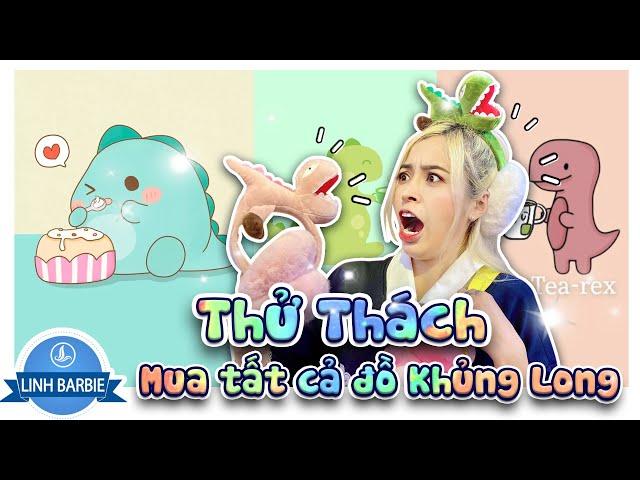 Thử Thách Mua Tất Cả Đồ Khủng Long I Linh Barbie Vlog