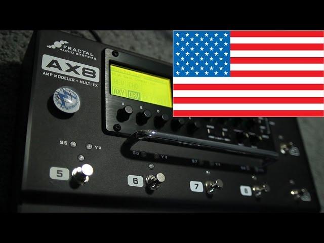 Fractal Audio Axe-FX II/AX8 High Gain Amp Model Comparison (Part 1: American)