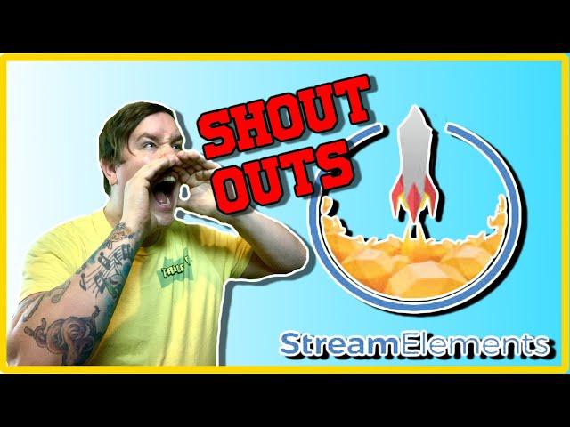 StreamElements Shoutout Command