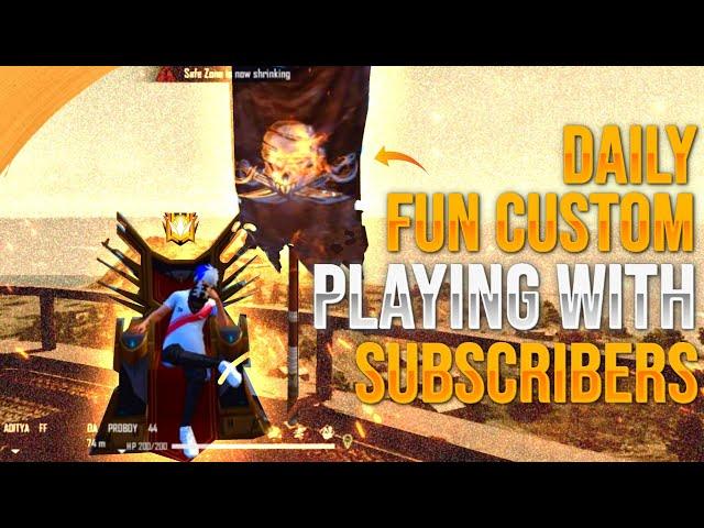 FREE FIRE LIVE CUSTOM ROOM | FF LIVE GIVEAWAY ?  ️ #freefire #ff #freefire