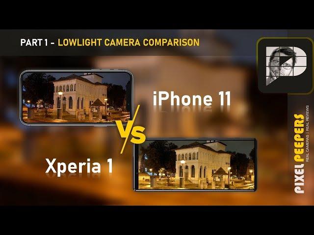 Sony Xperia 1 VS iPhone 11 - Low light camera comparison (surprise surprise! )