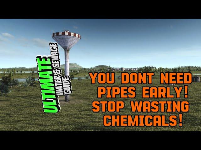 You DON'T NEED pipes! Water & Sewage Guide - Workers and Resources:Soviet Republic
